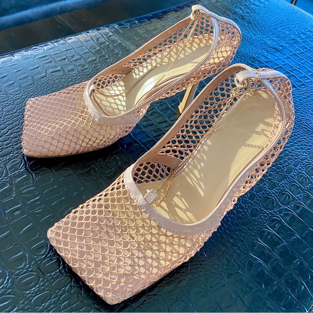 Bottega Veneta Mesh pumps